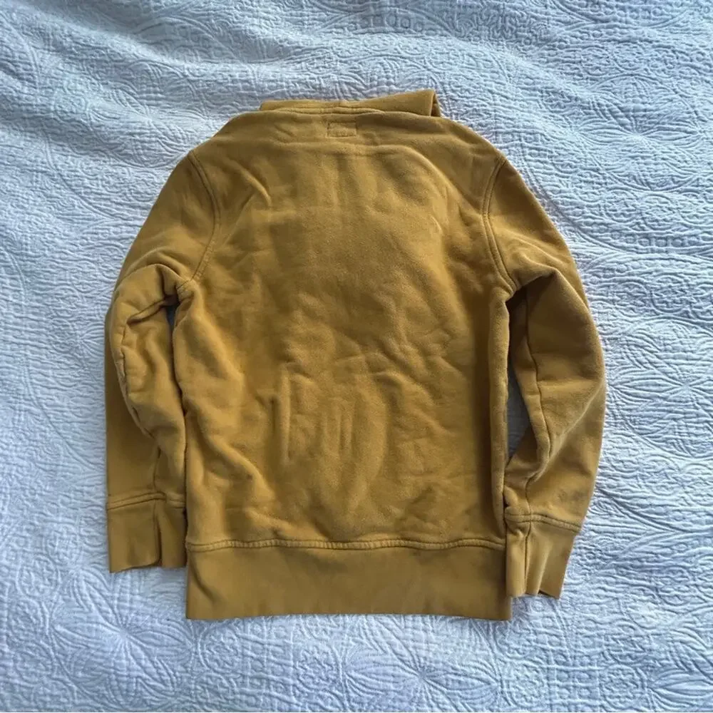 Levi's Men's Mustard Yellow Hoodie Sweater, XS